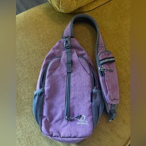 Waterfly Purple Sling Backpack
